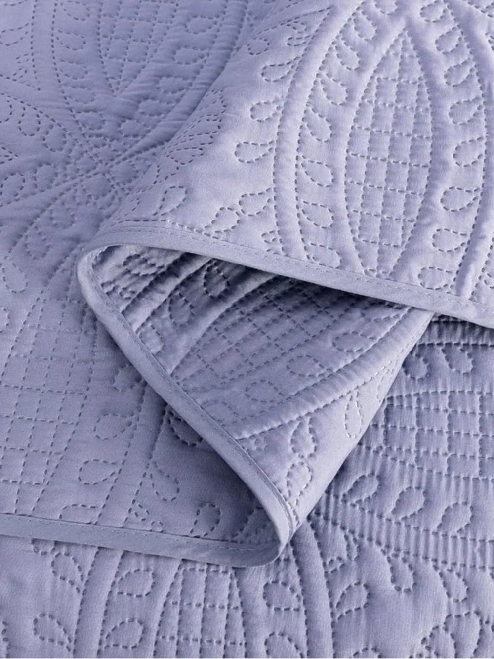 Classic Quilted king 3 piece Bedspread Set in Lavender